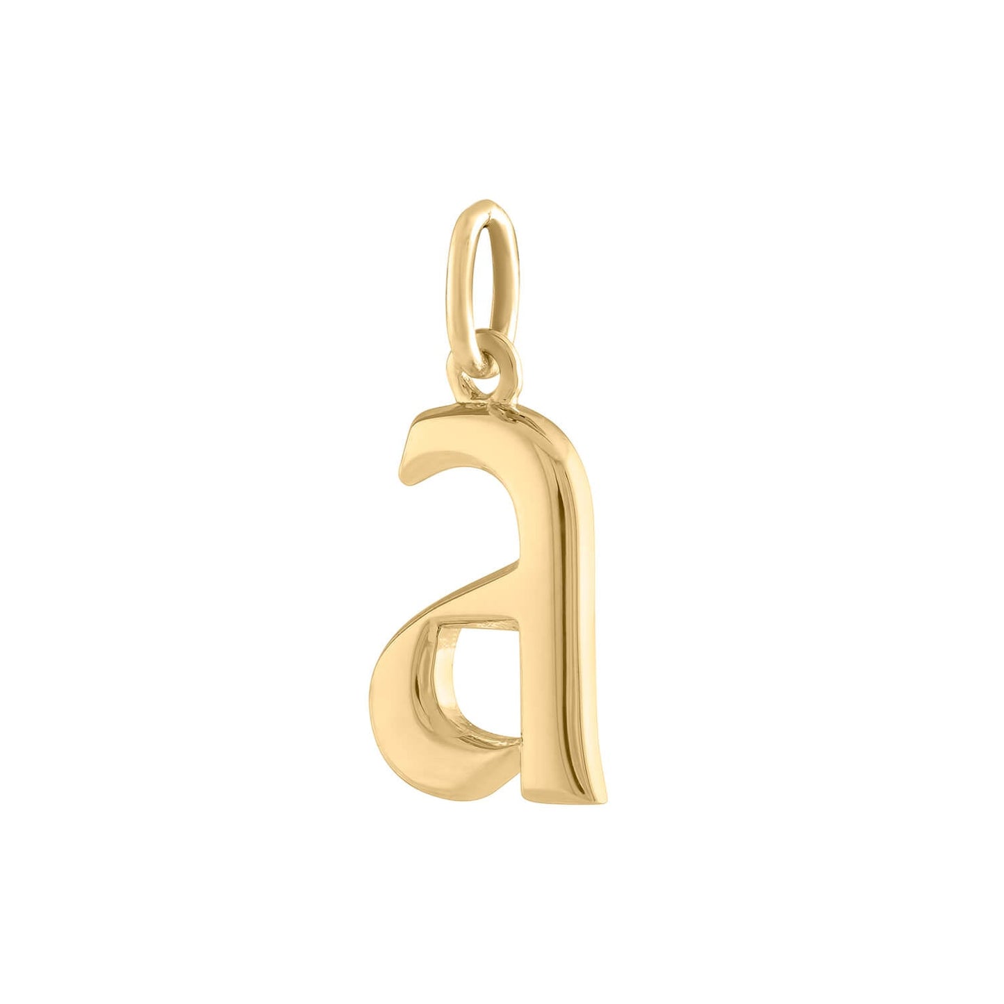 Initial Charm in Gold Vermeil