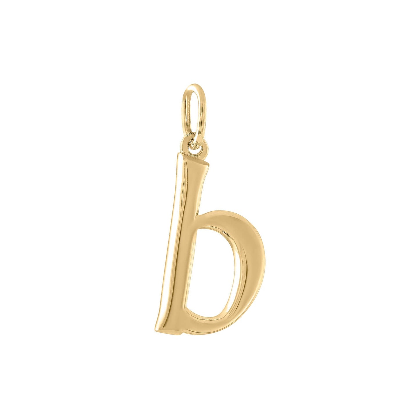 Initial Charm in Gold Vermeil