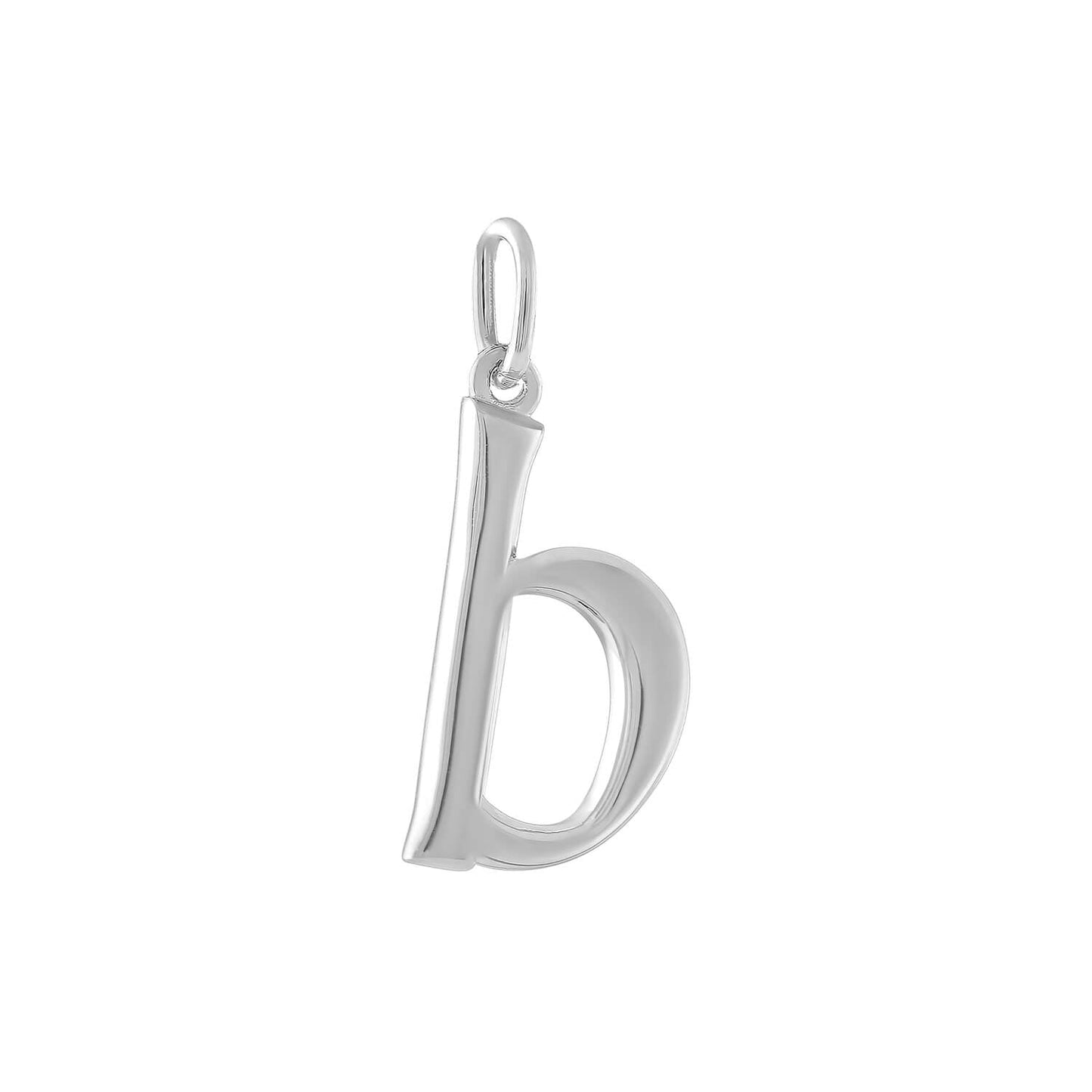 Initial Charm in Sterling Silver