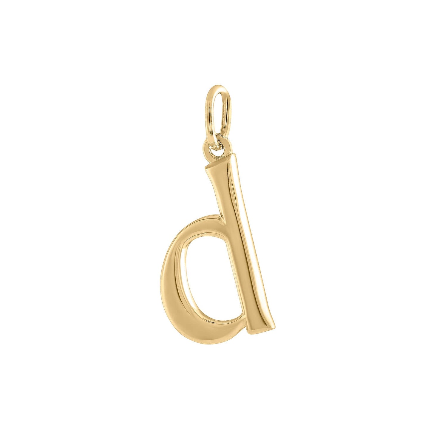 Initial Charm in Gold Vermeil