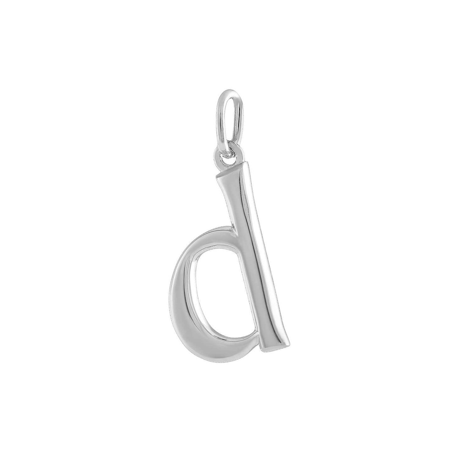 Initial Charm in Sterling Silver