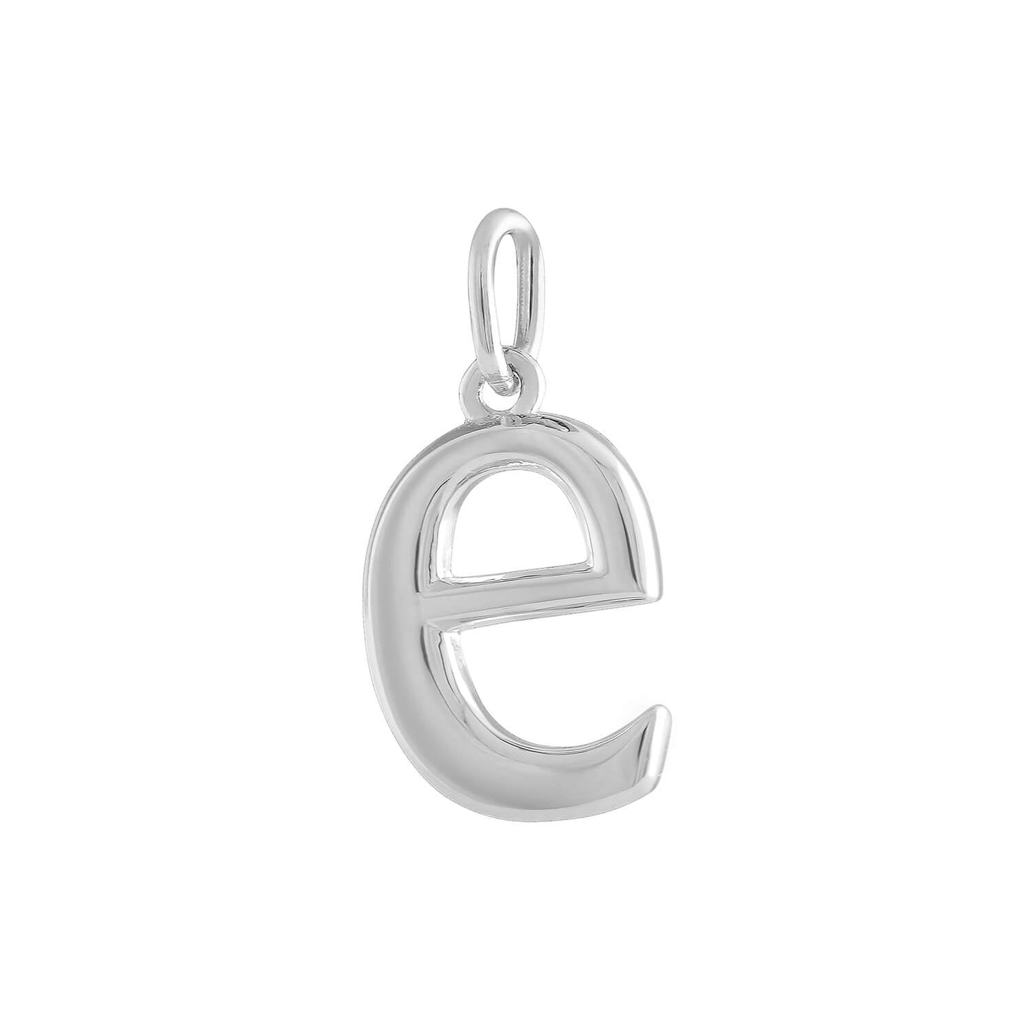 Initial Charm in Sterling Silver