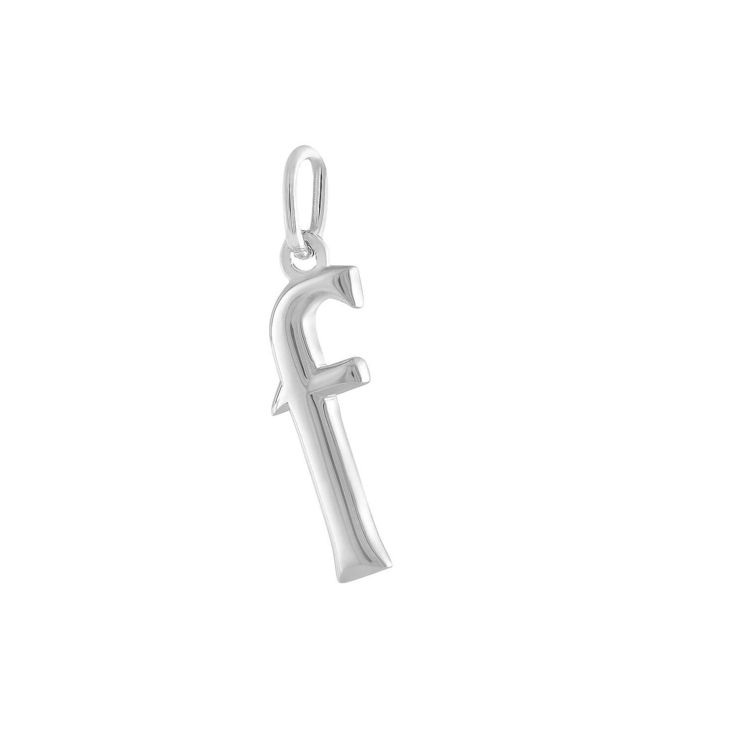 Initial Charm in Sterling Silver