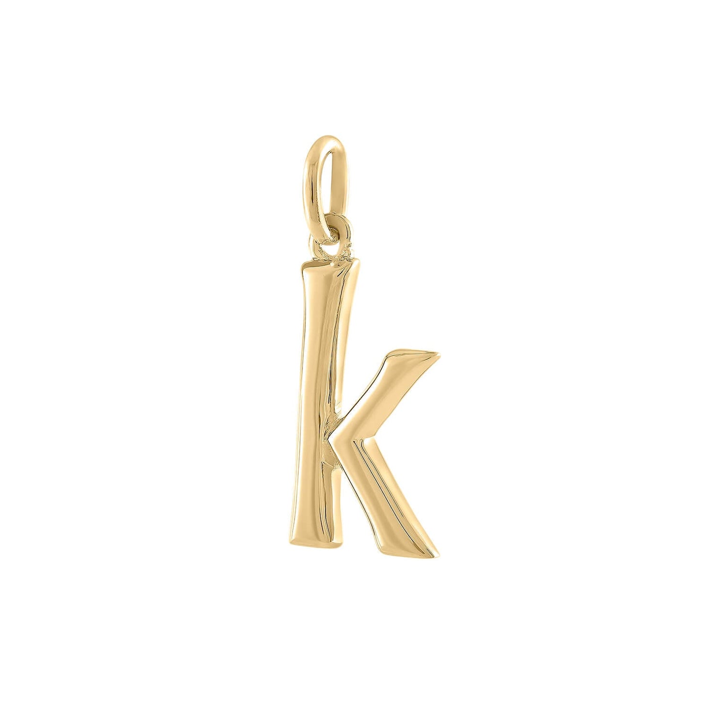 Initial Charm in Gold Vermeil