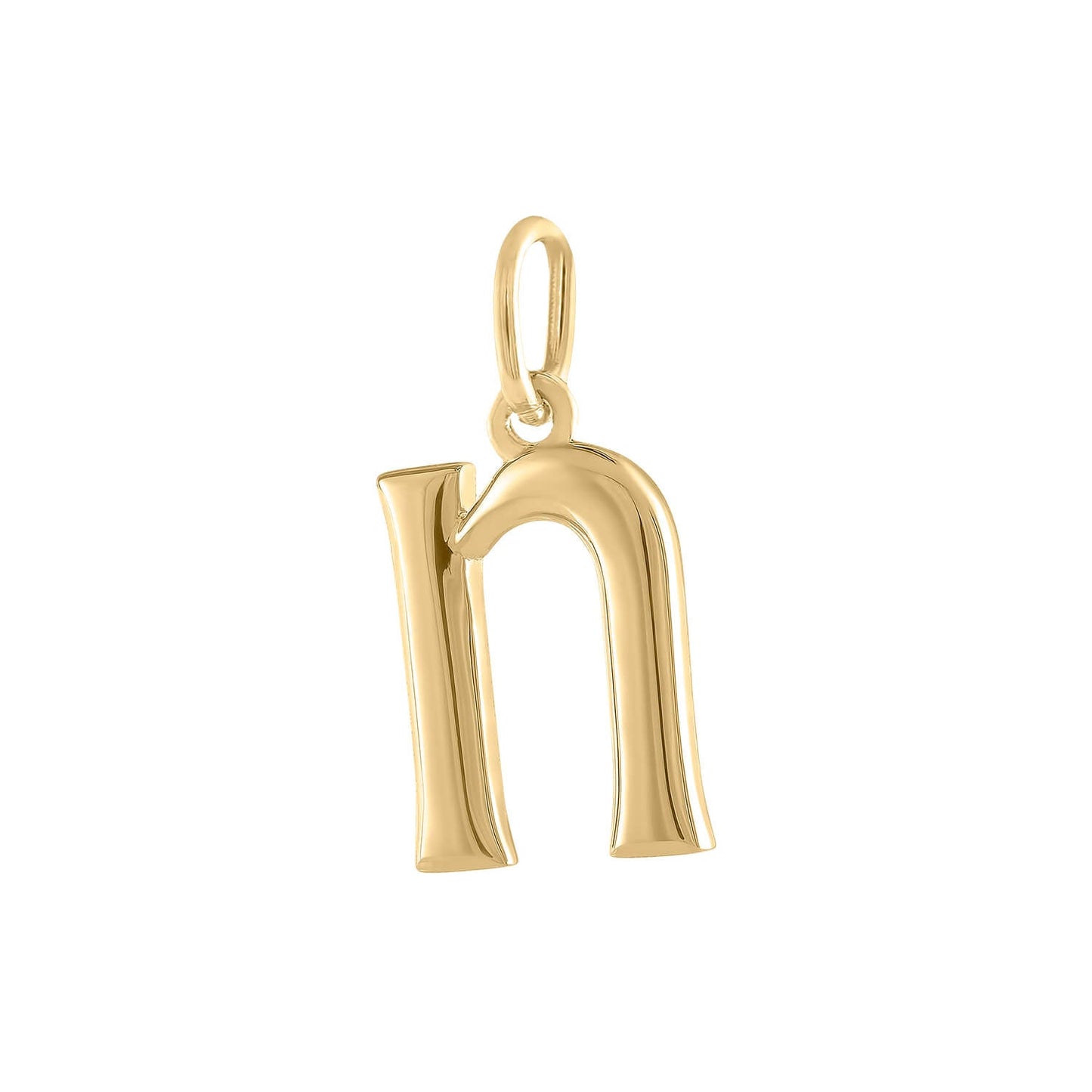 Initial Charm in Gold Vermeil