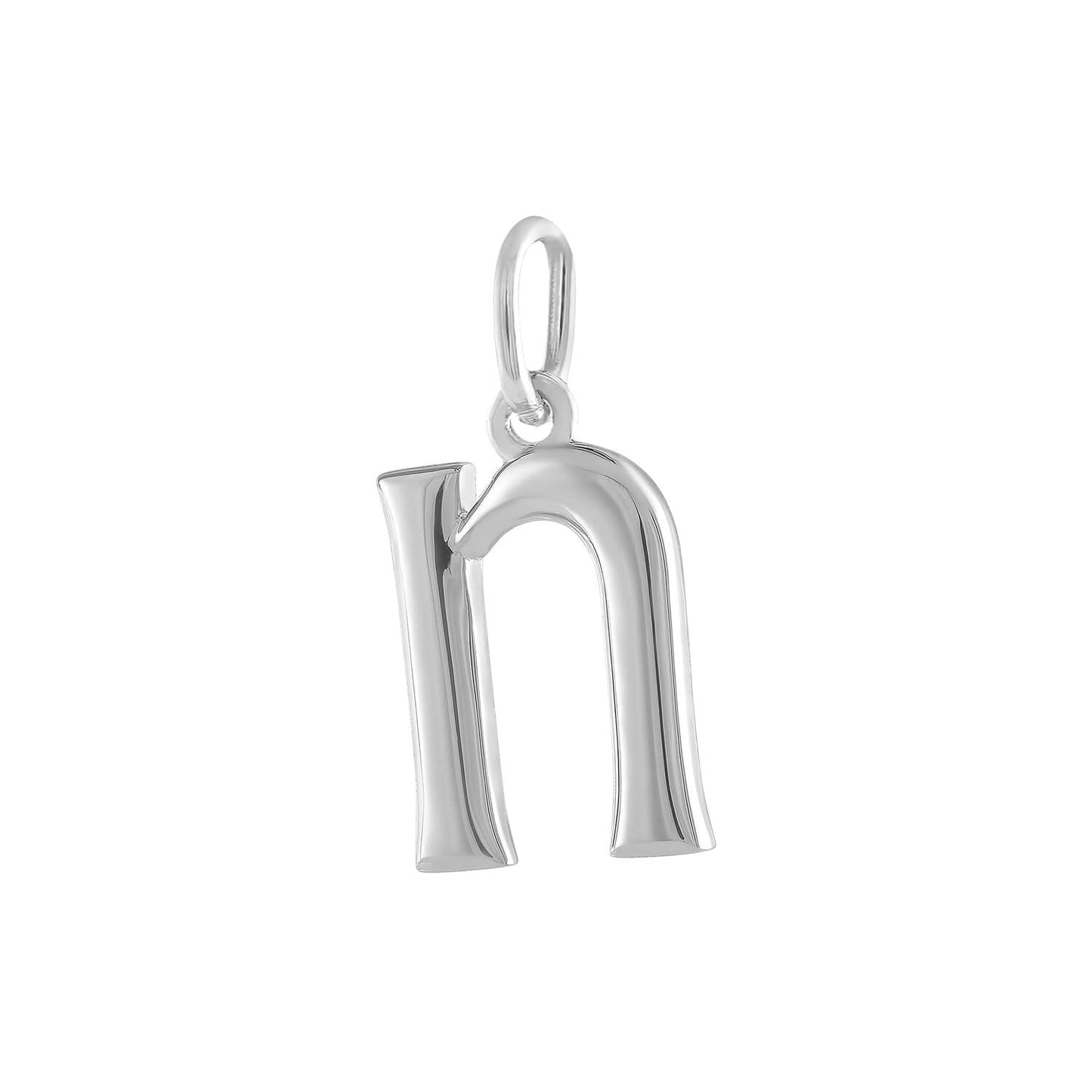 Initial Charm in Sterling Silver