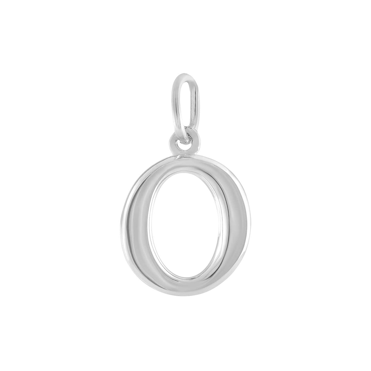 Initial Charm in Sterling Silver