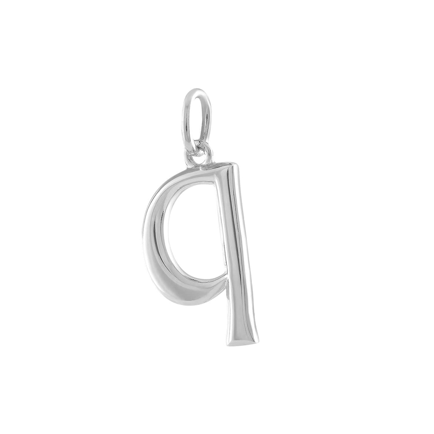 Initial Charm in Sterling Silver