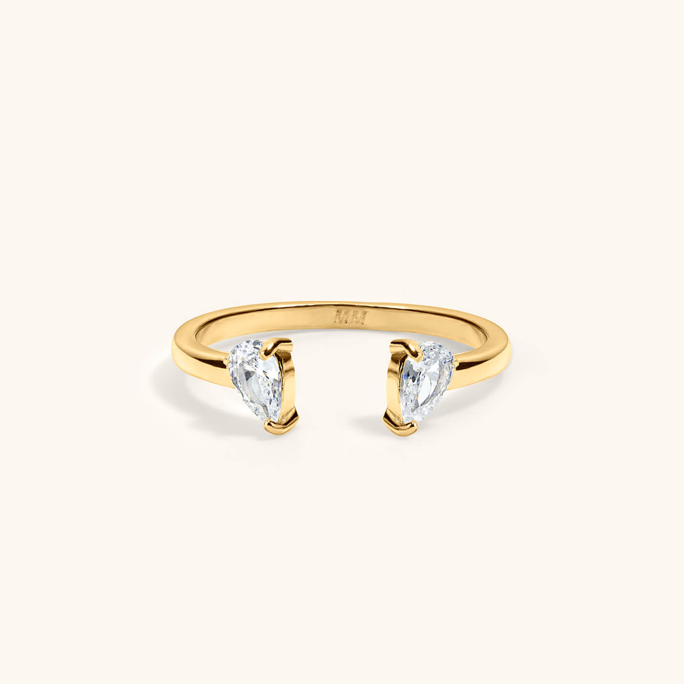 Floating Dewdrop Stacking Ring II