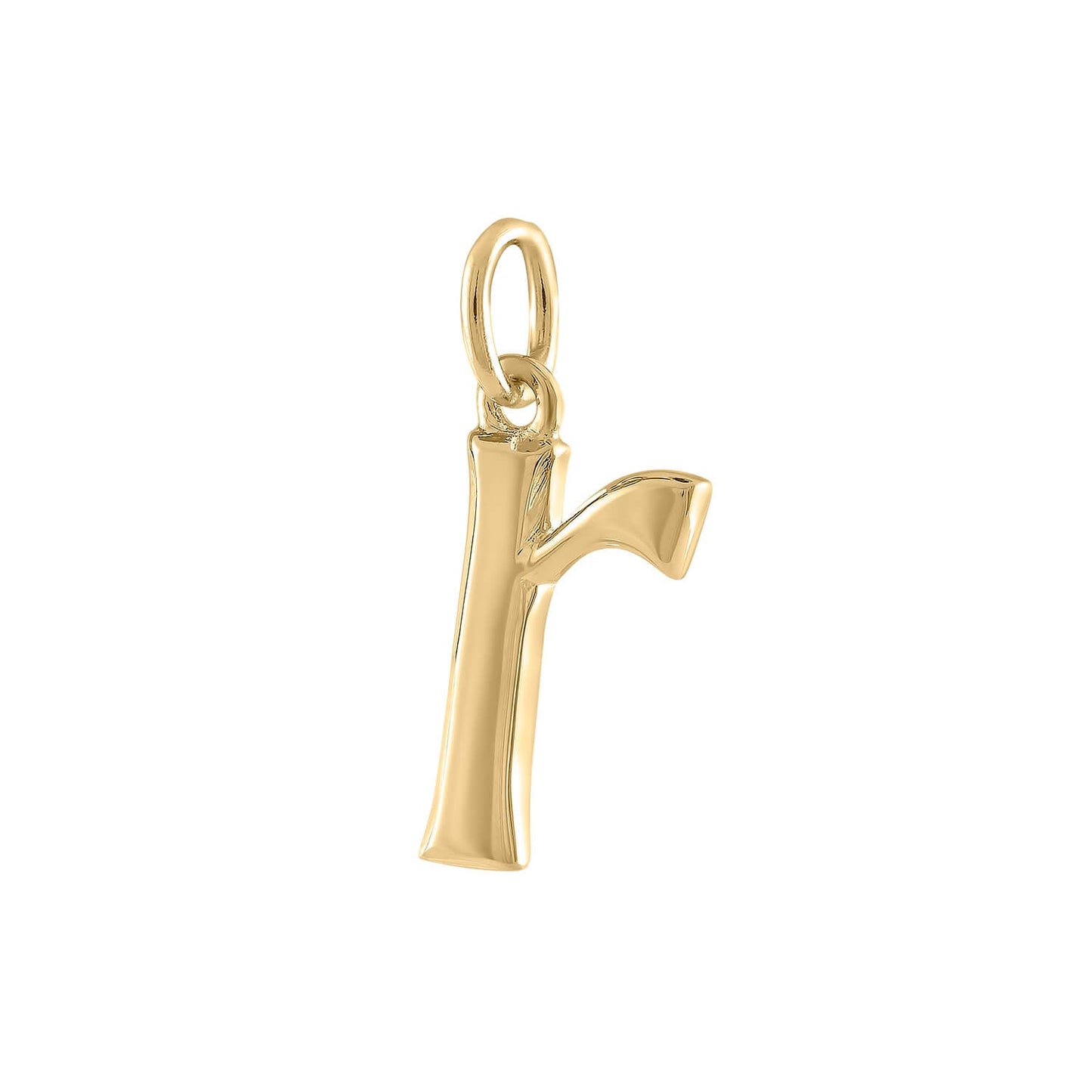 Initial Charm in Gold Vermeil