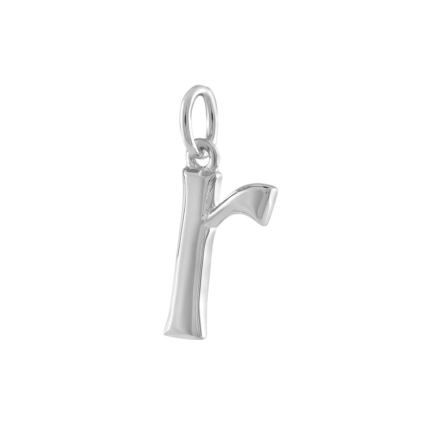 Initial Charm in Sterling Silver