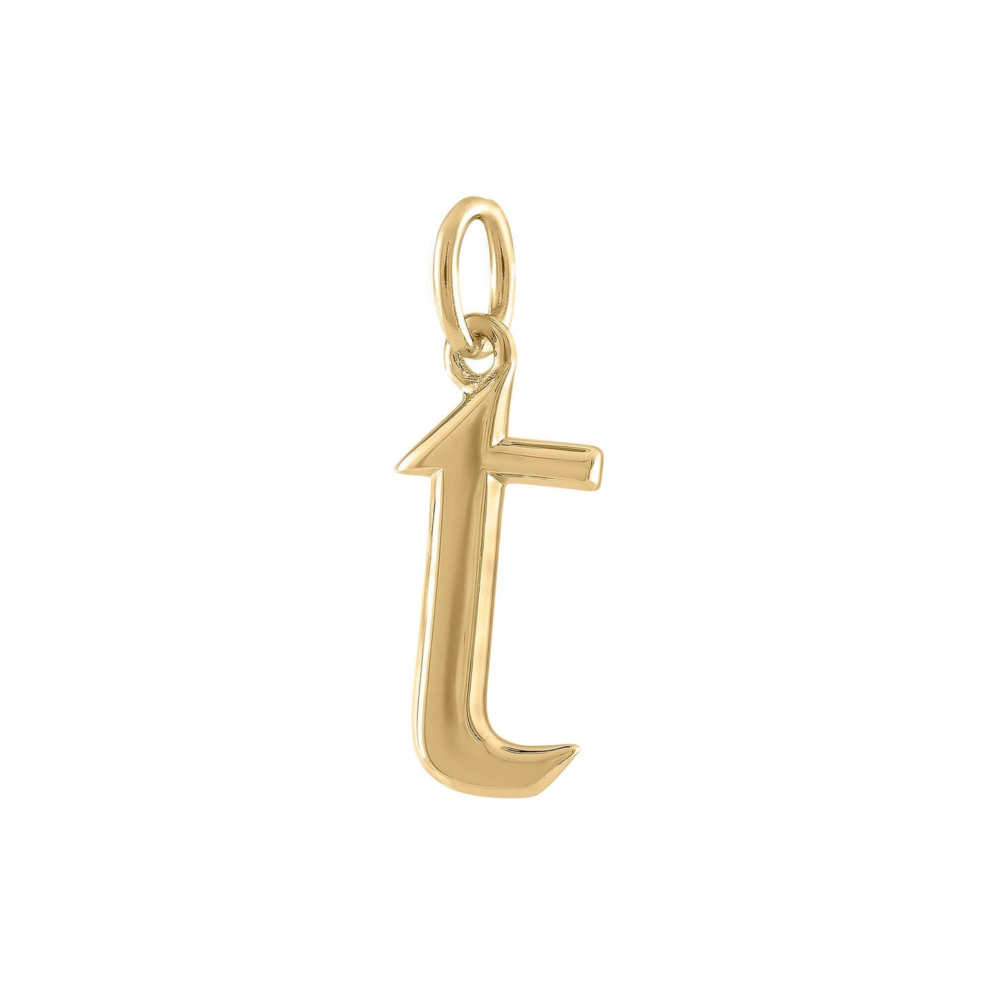 Initial Charm in Gold Vermeil