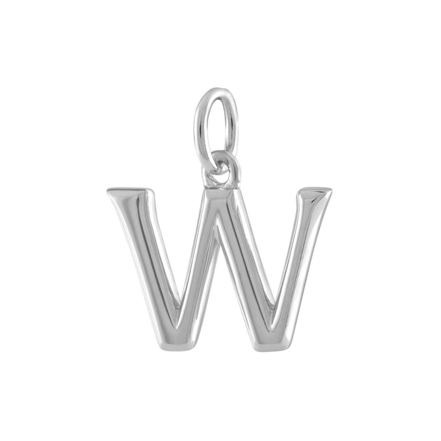 Initial Charm in Sterling Silver