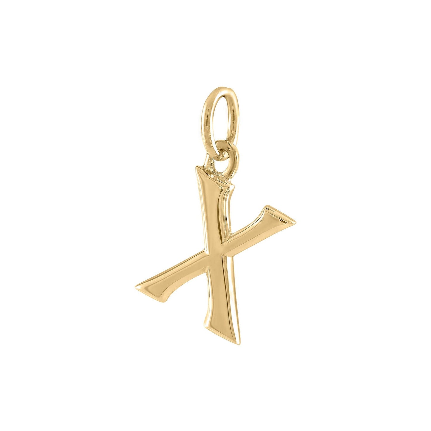 Initial Charm in Gold Vermeil