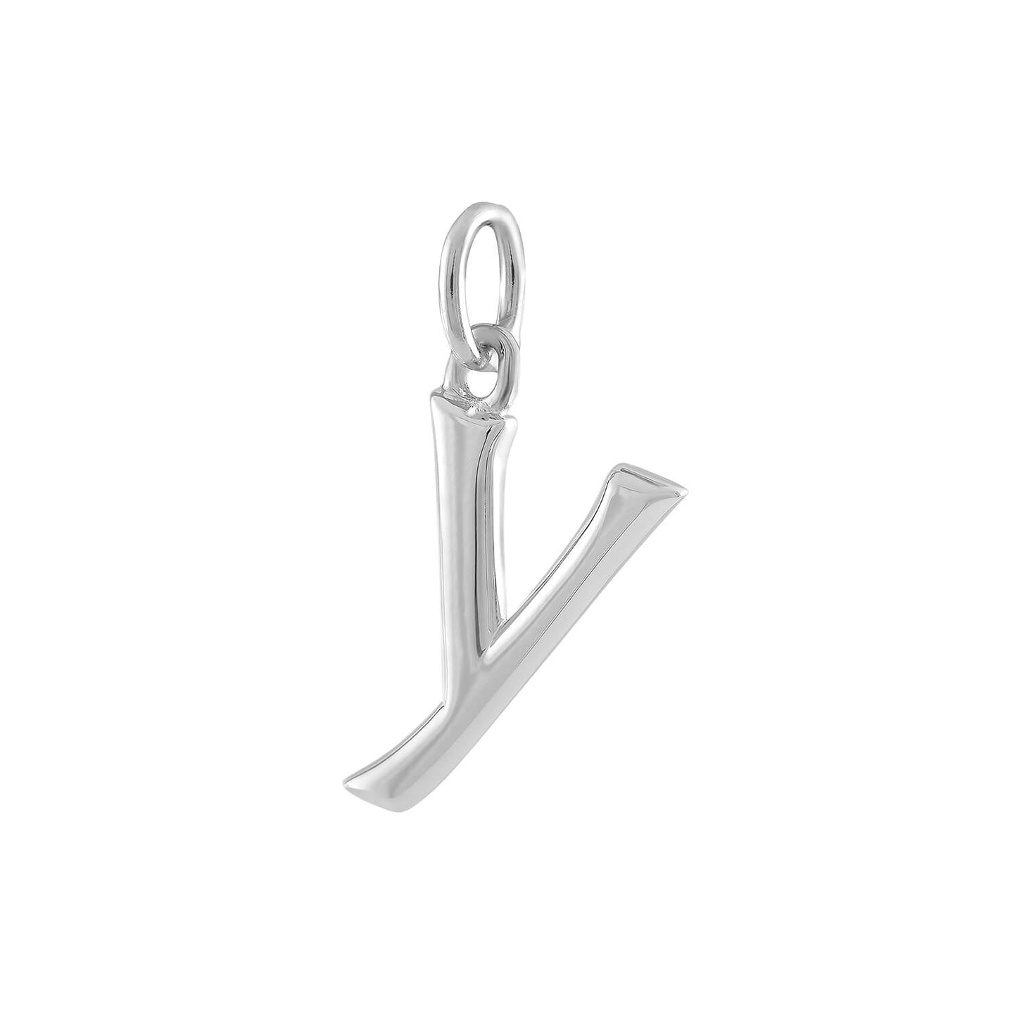 Initial Charm in Sterling Silver