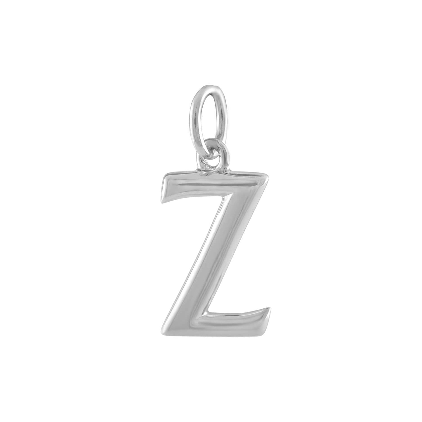 Initial Charm in Sterling Silver