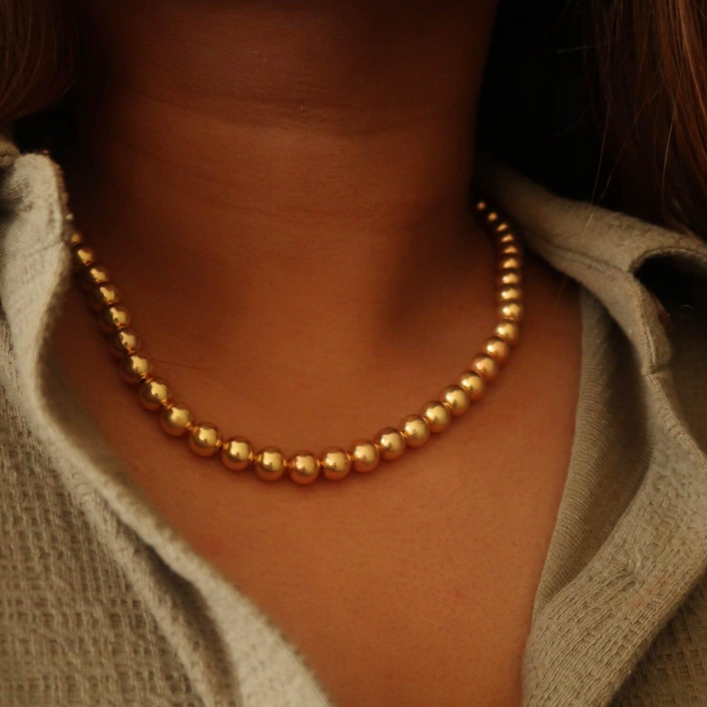 Industrial Pearl Necklace