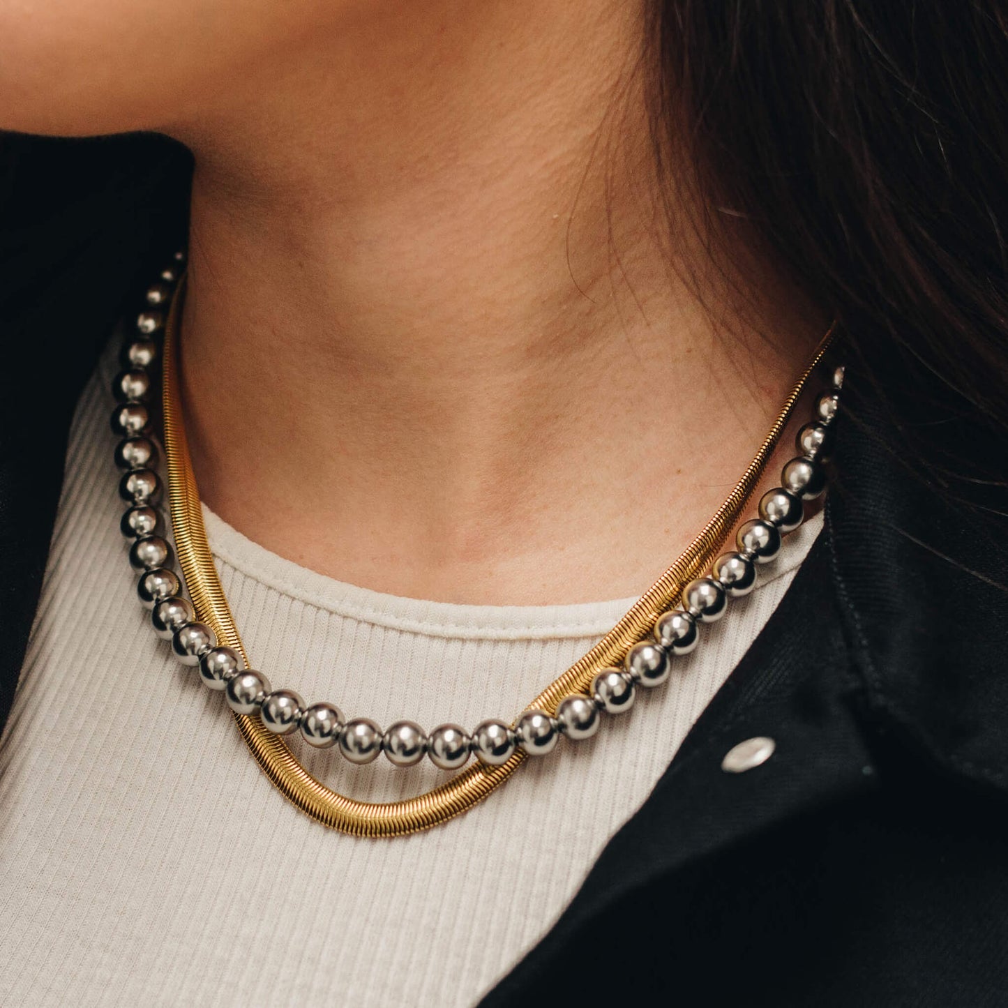 Industrial Pearl Necklace