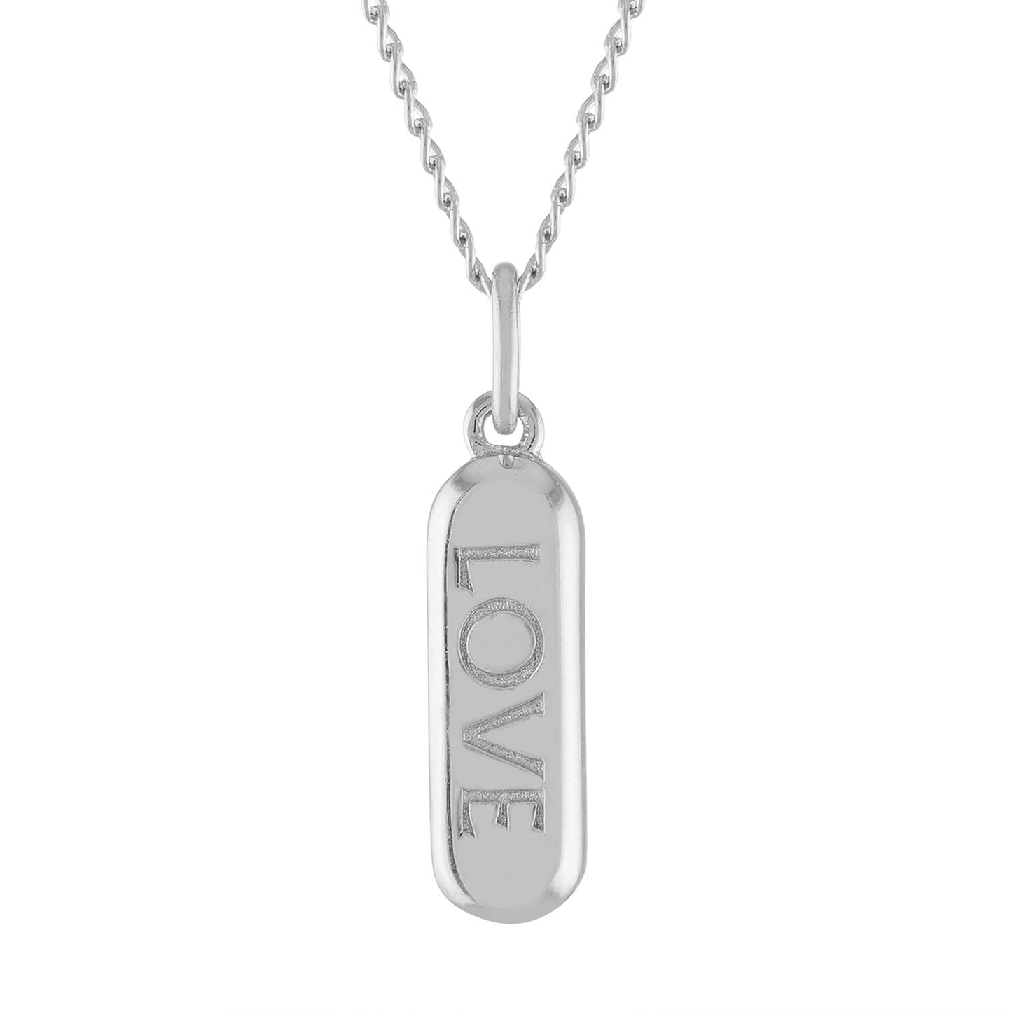 Love Pill Charm Necklace