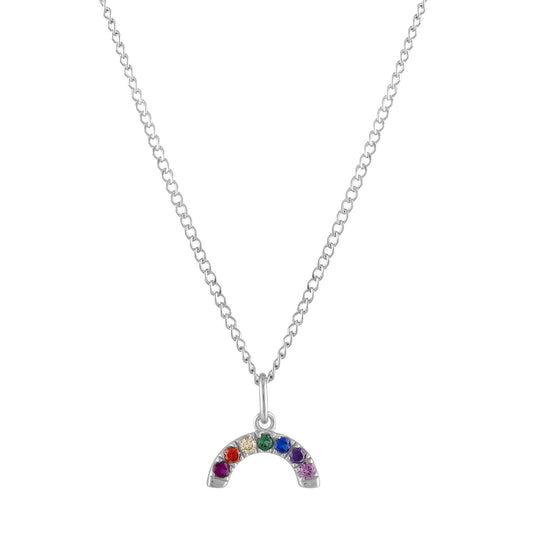 Rainbow Charm Necklace