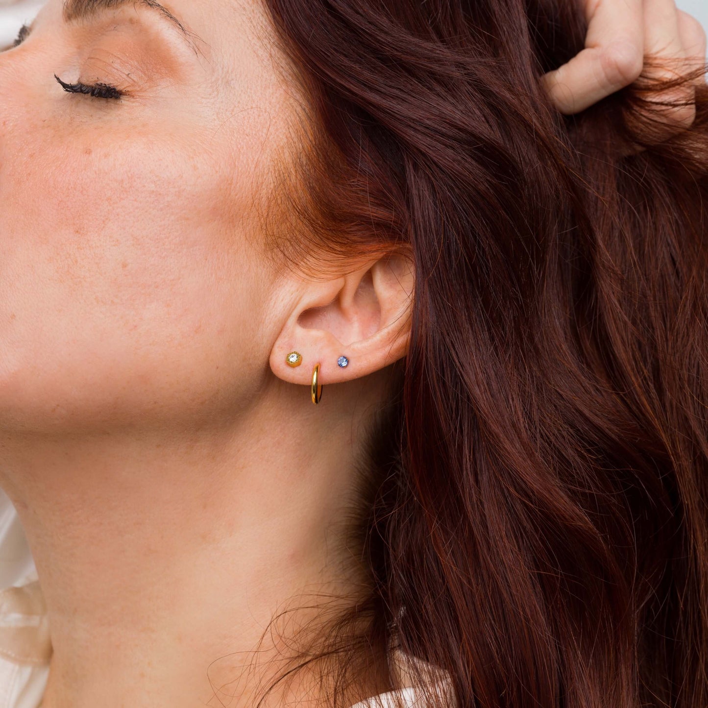 Sapphire Nap Earrings